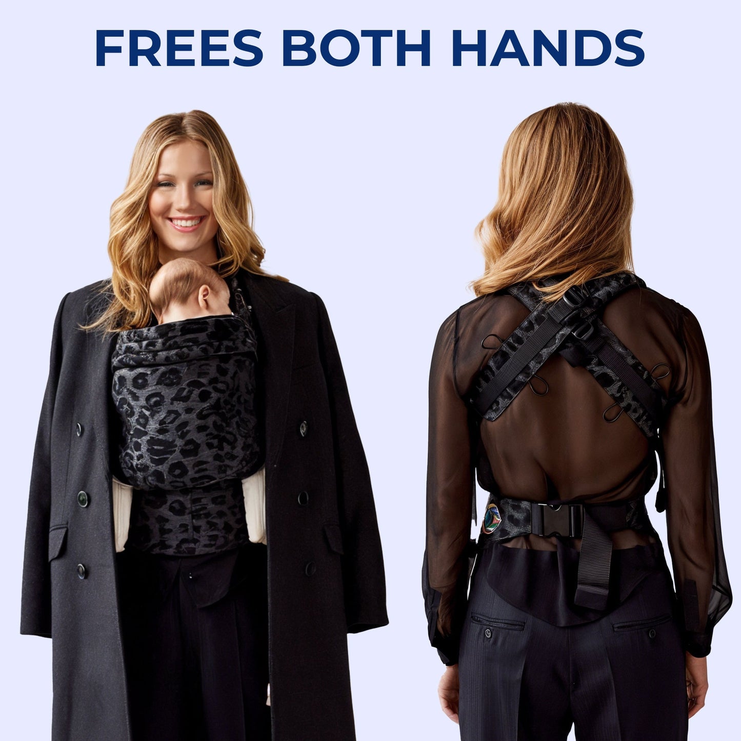 Classic Baby Carrier | Ergonomic, Breathable & Adjustable for Newborns to Toddlers