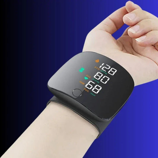 Wrist Blood Pressure Monitor | Accurate, Dual-User Memory & Compact Design for Home and On-the-Go Health Monitoring