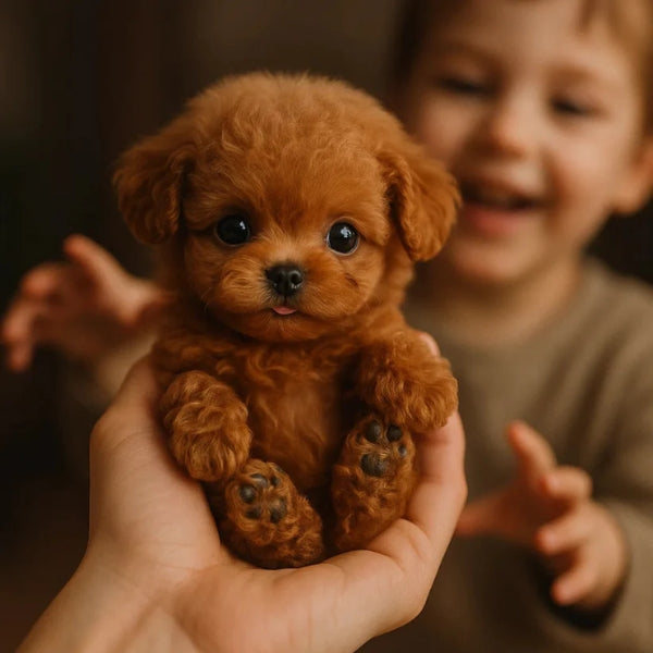Realistic Robot Puppy Toy Dog with Smart Features, Interactive Companion for Kids and Pet Lovers