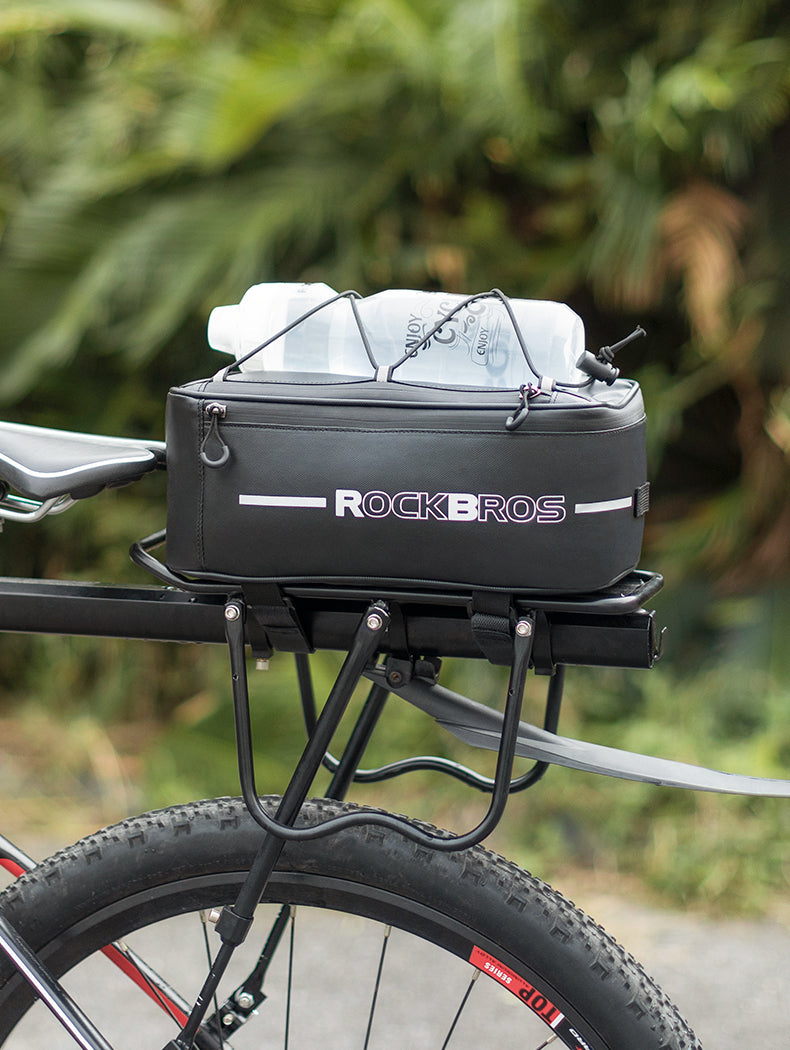 Deluxe Waterproof Bicycle Rear Rack Bag | Durable, Shock-Absorbing Design with Quick-Mount Straps for Commuting and Outdoor Adventures