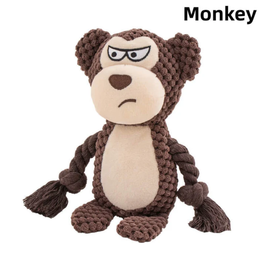 Squeaky Chew Indestructible Dog Toy | Durable, Soft & Perfect for All Chewers of Any Size