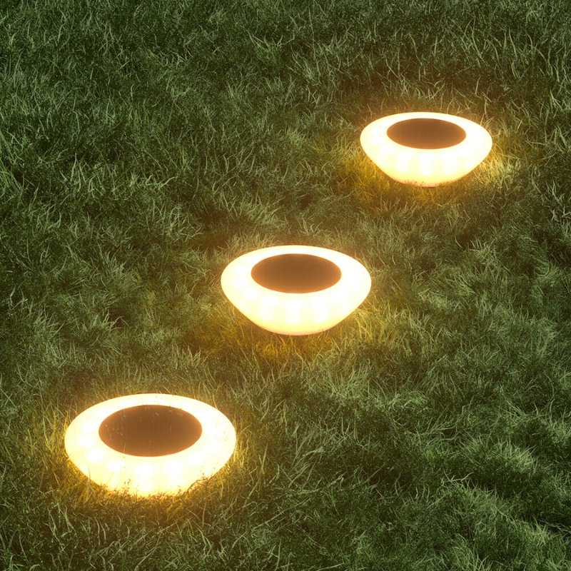 Recessed Ground Light Pack for Outdoor Pathway & Garden Lighting - Waterproof LED Fixtures
