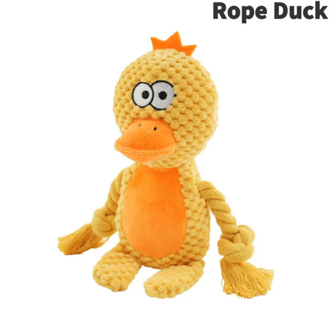 Squeaky Chew Indestructible Dog Toy | Durable, Soft & Perfect for All Chewers of Any Size