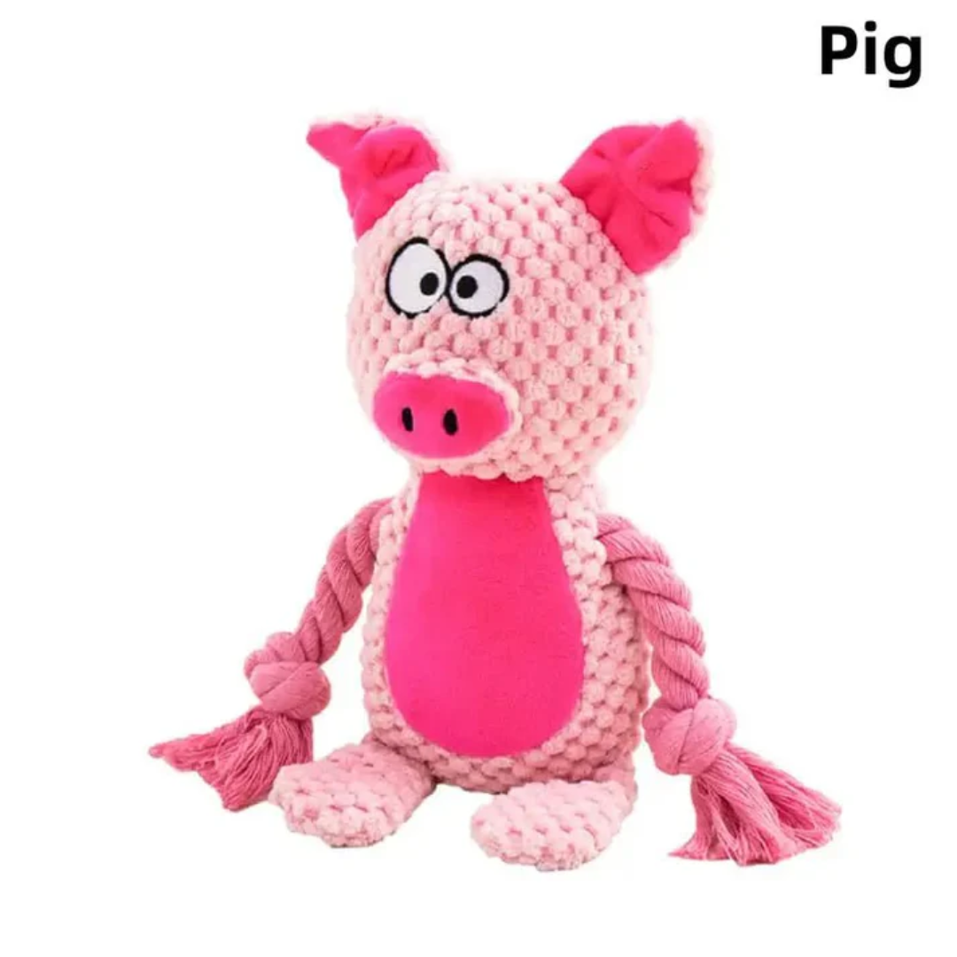 Squeaky Chew Indestructible Dog Toy | Durable, Soft & Perfect for All Chewers of Any Size