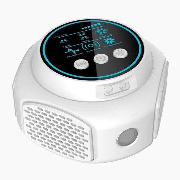 Ultrasonic Bee & Wasp Repellent Device | 360° Coverage, Chemical-Free & Safe for Homes with Kids and Pets