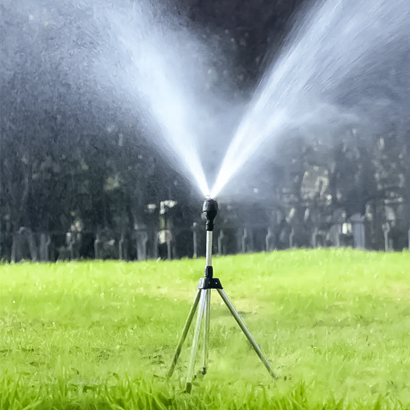 Rotary Tripod Sprinkler | Adjustable Coverage, Whisper-Quiet Operation & Ideal for Lawns and Gardens