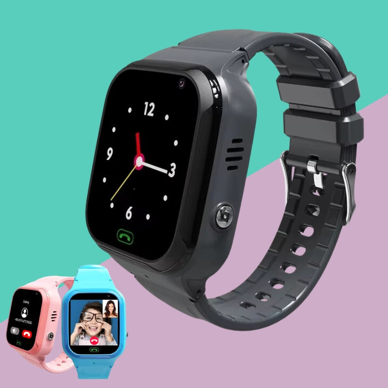 Kids Smart Watch GPS Tracker with Touch Screen, Waterproof Design, Adjustable Band, for Outdoor Activities & Daily Use