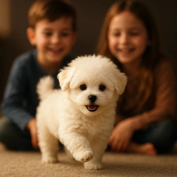 Realistic Robot Puppy Toy Dog with Smart Features, Interactive Companion for Kids and Pet Lovers