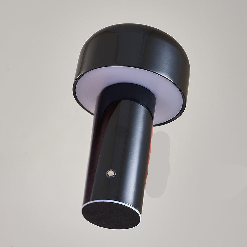 LED Cordless Table Lamp - Italian Mushroom Design for Indoor & Outdoor Use, Battery Operated Lighting Solution