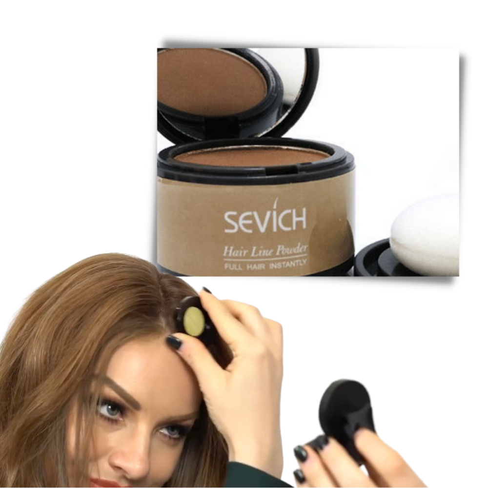 Hairline Touch-Up Powder - Root Concealer | Grey Root Cover Up
