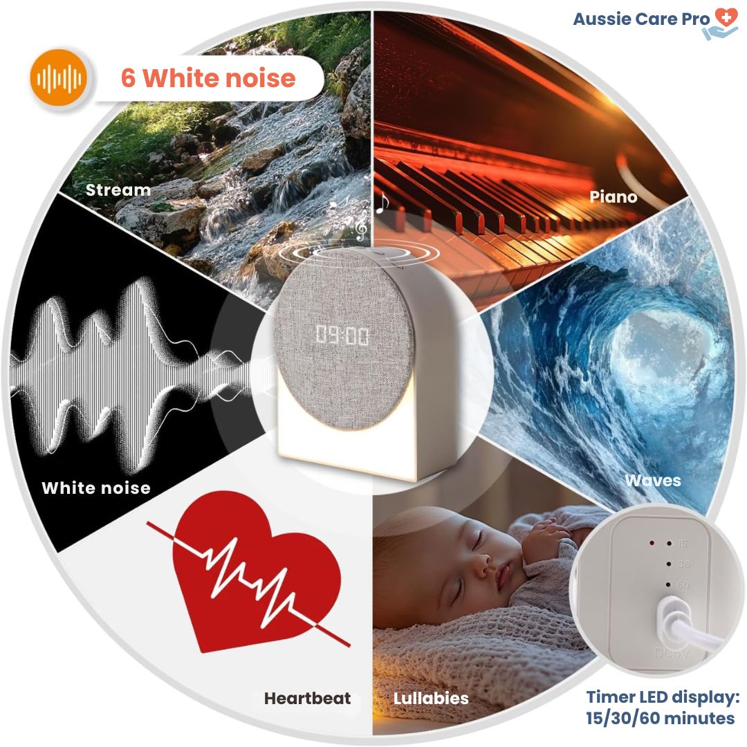 Sunrise Wake-Up Light Alarm Clock | White Noise Machine, Bluetooth & Dimmable Nightlight for Kids & Adults Sleep Training