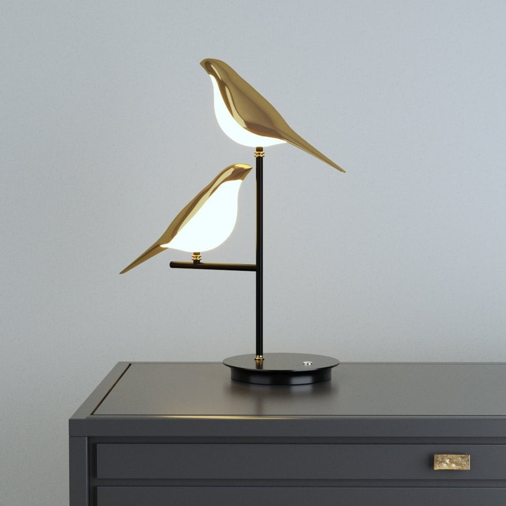 LED Table Lamp with Adjustable Brightness and Modern Design for Home Office & Bedroom Use