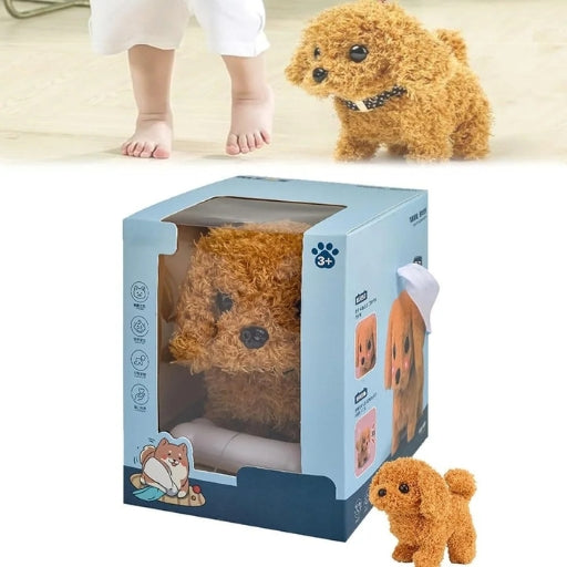 Realistic Robot Puppy Toy Dog with Smart Features, Interactive Companion for Kids and Pet Lovers