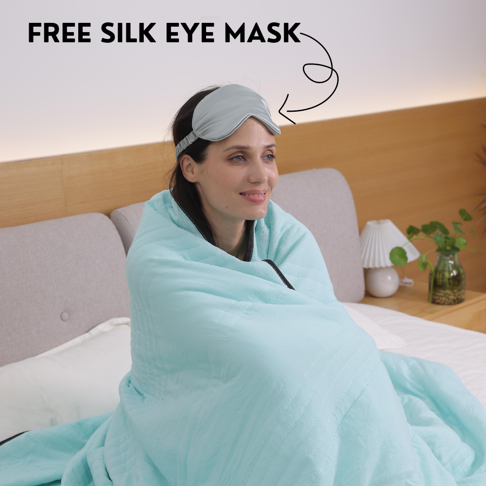Breathable Cooling Blanket – Lightweight & Refreshing Sleep Solution