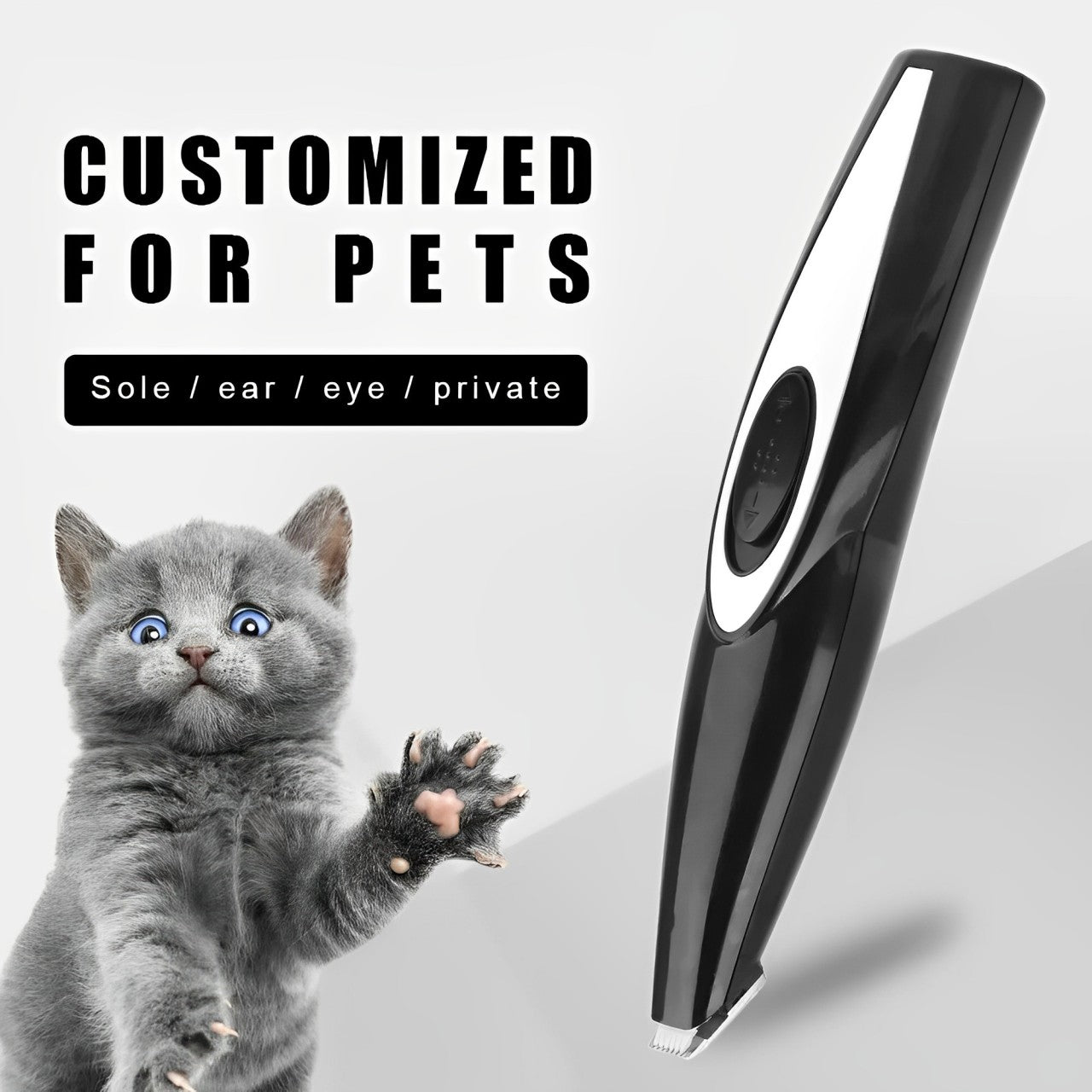 Pet Electric Hair Trimmer | Ultra-Low Noise, Cordless & Rechargeable for Stress-Free Grooming Sessions