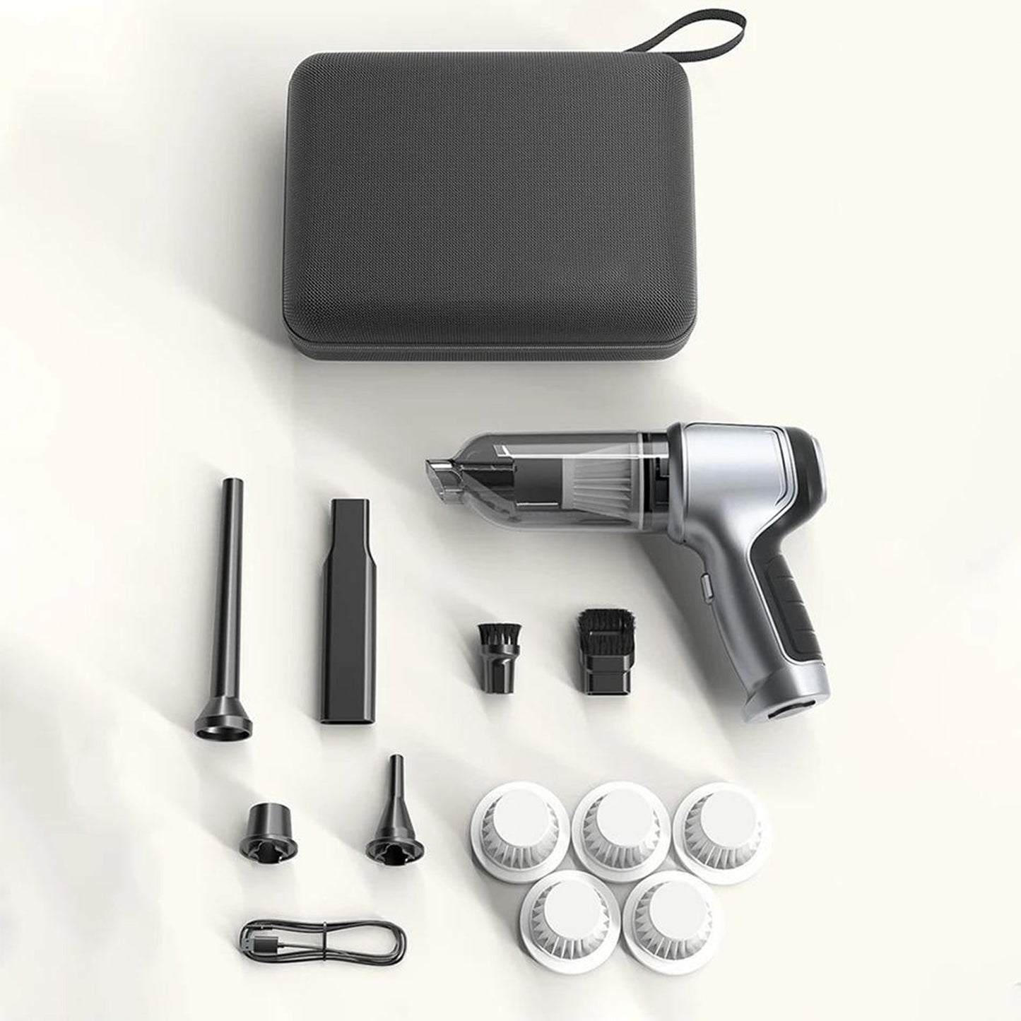 Car Vacuum Cleaner & Air Blower | Powerful Suction, Lightweight Design & Ideal for Cars and Home Cleaning