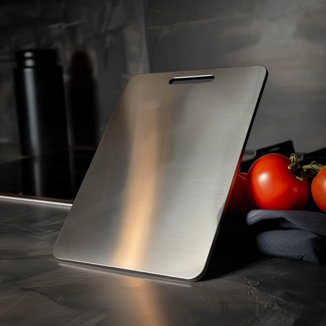 Stainless Steel Chopping Board - Top Yamato Titanium Cutting Board in Australia for Durable Use