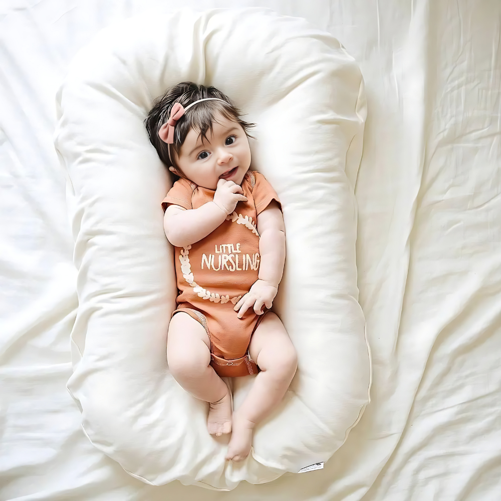 Baby Support Pillow | Ergonomic, Hypoallergenic & Designed to Prevent Flat Head Syndrome for Newborns and Infants