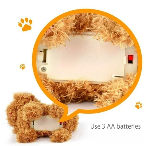 Realistic Robot Puppy Toy Dog with Smart Features, Interactive Companion for Kids and Pet Lovers