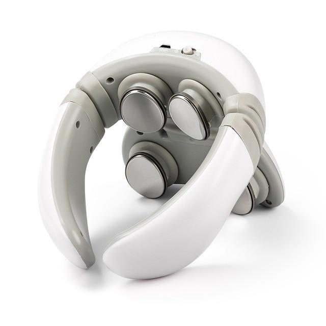Neck Massager with Heat | 4D Massage Technology, TENS Pulse & Remote Control for Neck and Shoulder Pain Relief