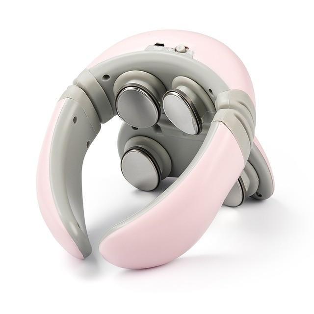 Neck Massager with Heat | 4D Massage Technology, TENS Pulse & Remote Control for Neck and Shoulder Pain Relief