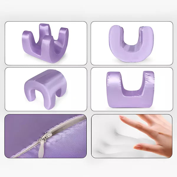 Anti-Wrinkle Face Beauty Pillow | Hypoallergenic, Ergonomic Design for Side, Back & Stomach Sleepers
