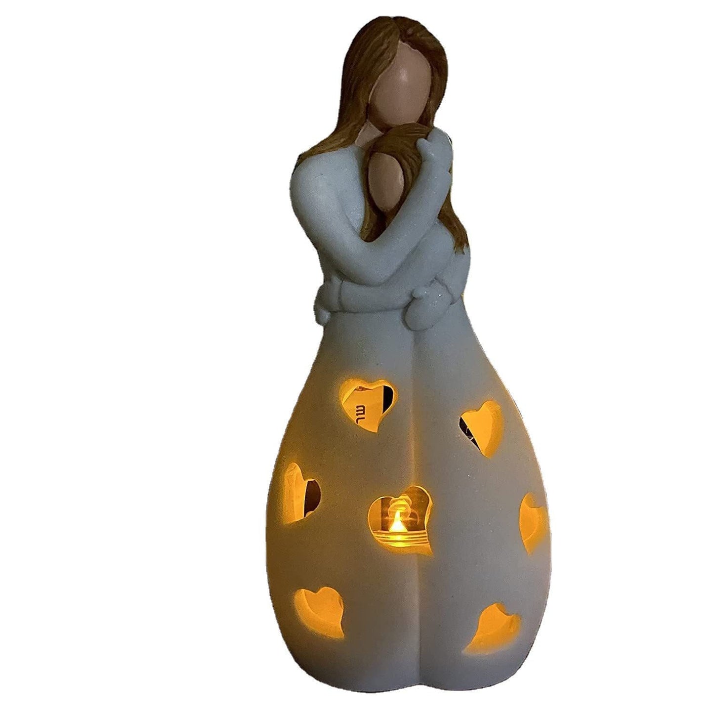 LED Heart-Shaped Night Light - Battery Operated Decorative Lamp for Bedroom, Nursery & Romantic Settings