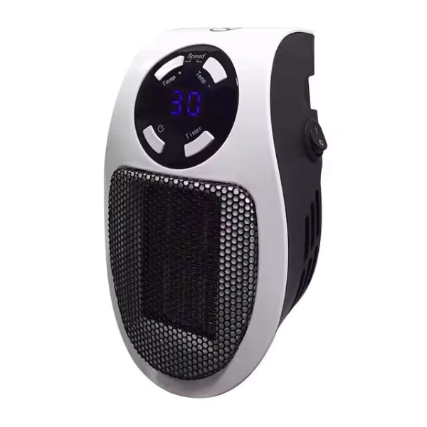 Compact Electric Heater - Portable USB & Plug-In Mini Space Heater for Home Office, Bedroom, and Travel Use