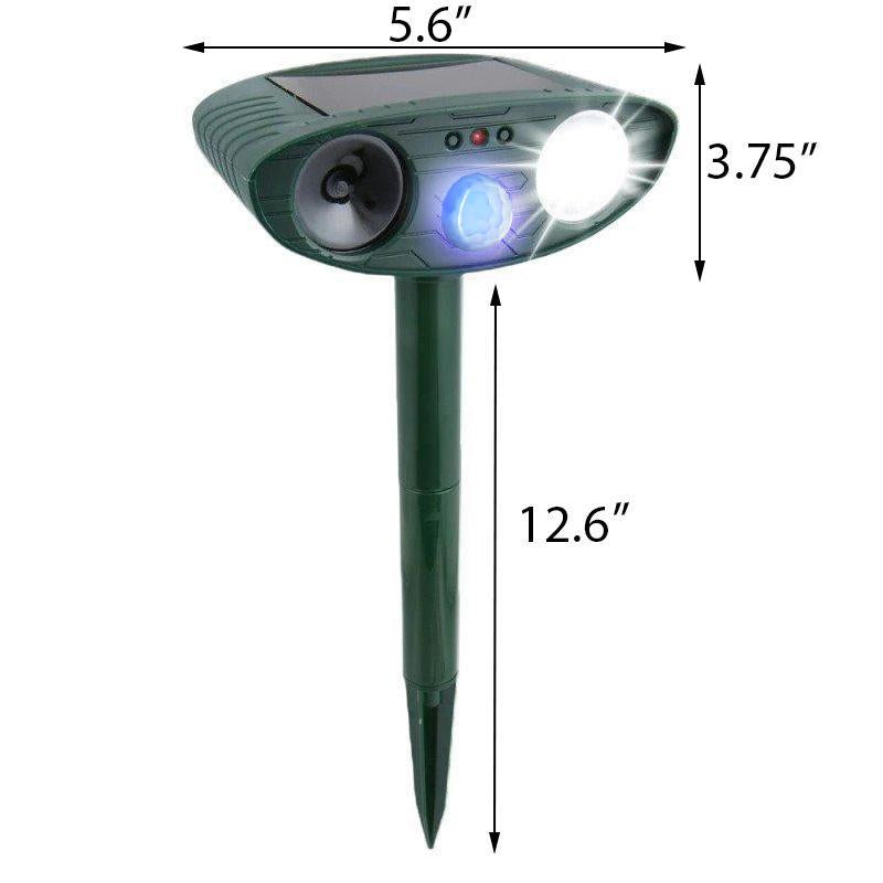 Ultrasonic Possum Repeller | Solar Powered, Waterproof & Chemical-Free for Effective Outdoor Pest Control