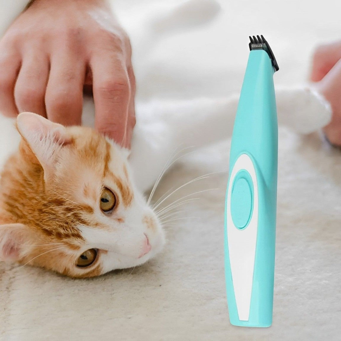 Pet Electric Hair Trimmer | Ultra-Low Noise, Cordless & Rechargeable for Stress-Free Grooming Sessions