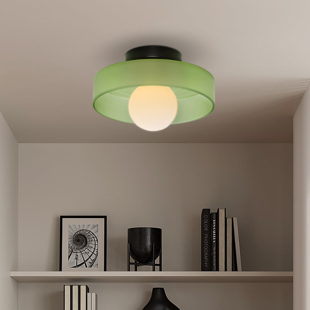 LED Round Ceiling Light Fixture - Modern Design for Living Room, Kitchen & Hallway Lighting