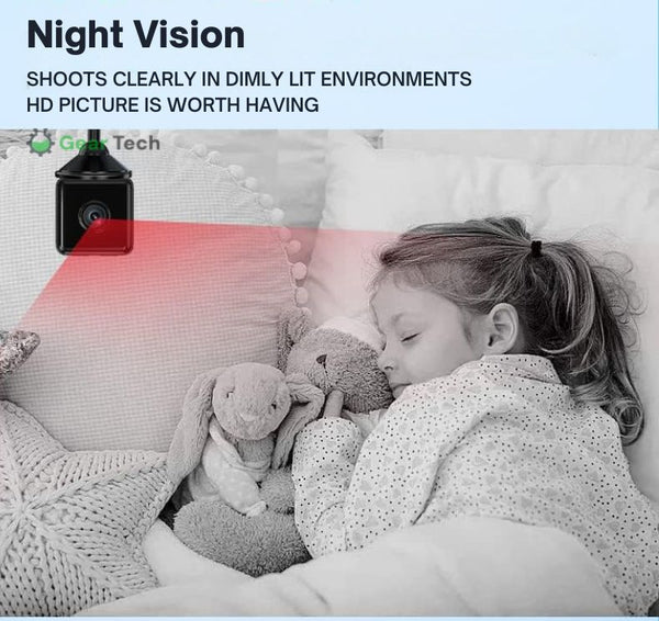 Mini Wireless Hidden Camera | 1080P HD, Compact Design & Ideal for Indoor/Outdoor Surveillance