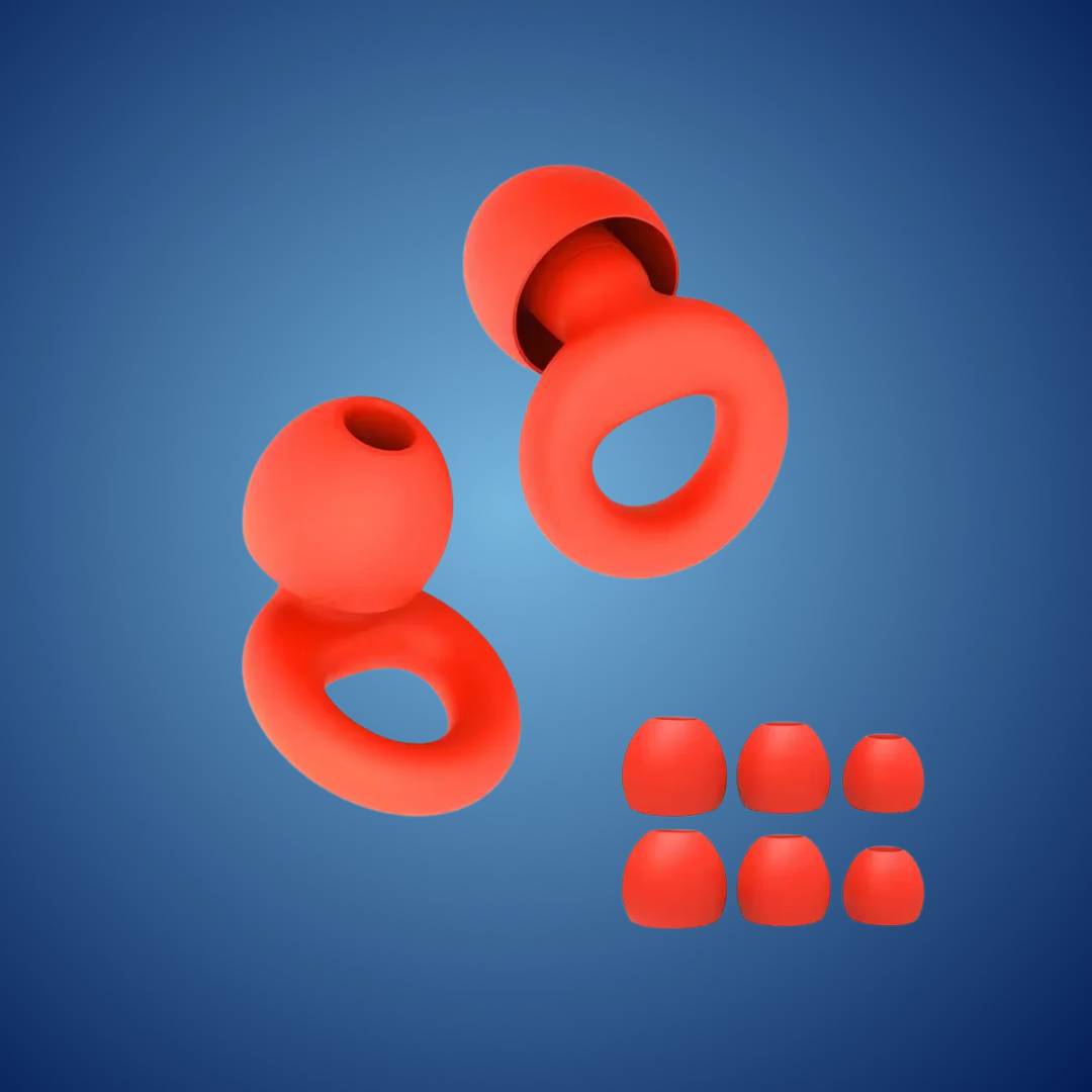 Noise Cancelling Earplugs | Hypoallergenic, Soft Silicone & Ideal for Sleep, Travel, Concerts, and Work