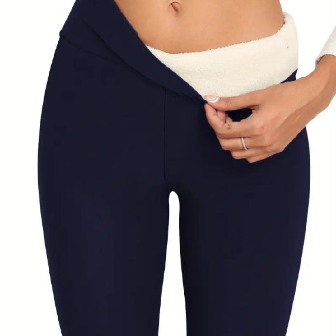 Premium Sherpa Fleece Leggings | Ultra-Soft, Stretchy & Warm for Winter Comfort and Style