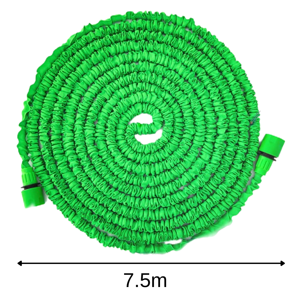 Expandable Garden Hose with Spray Gun – Lightweight, Retractable, and Durable