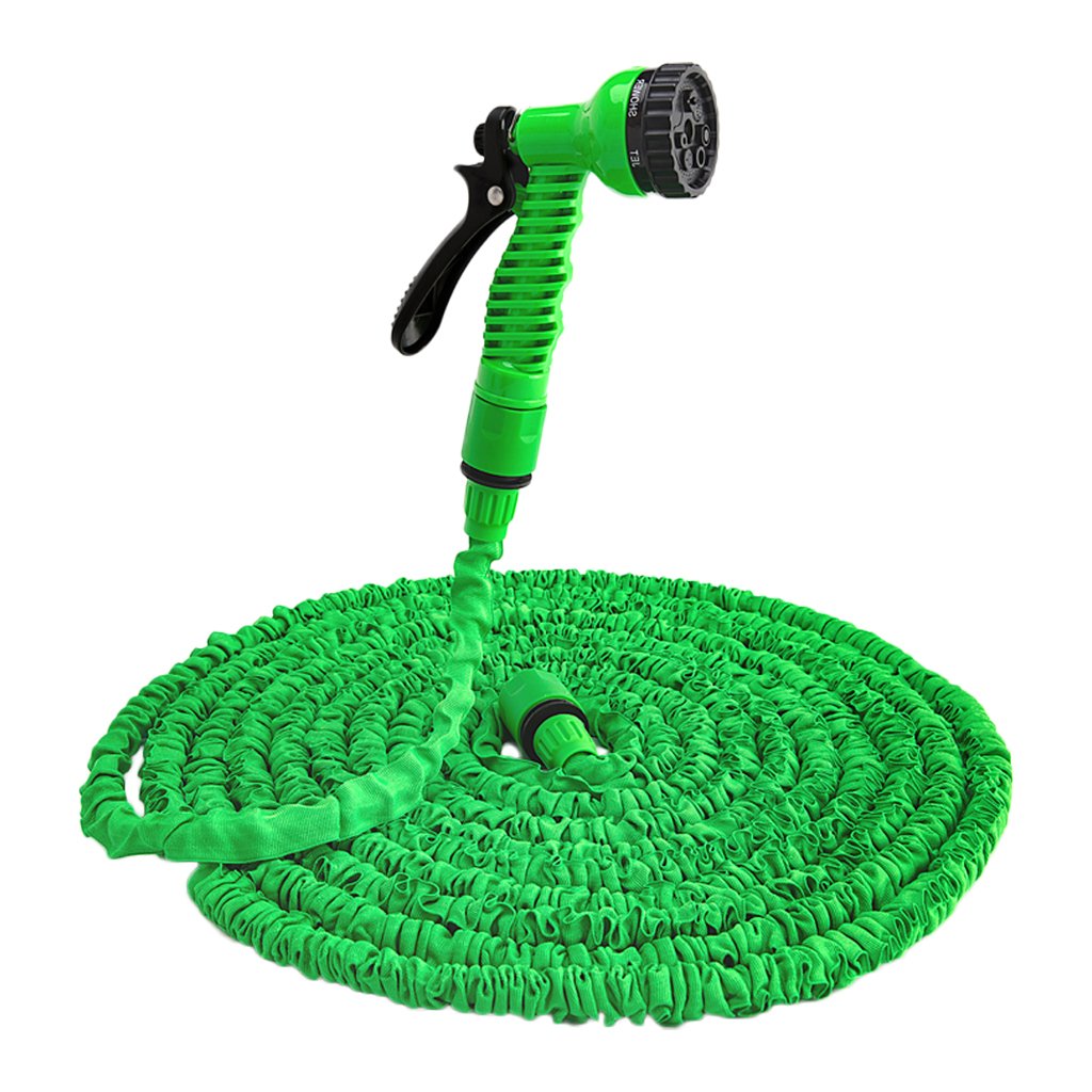 Expandable Garden Hose with Spray Gun – Lightweight, Retractable, and Durable