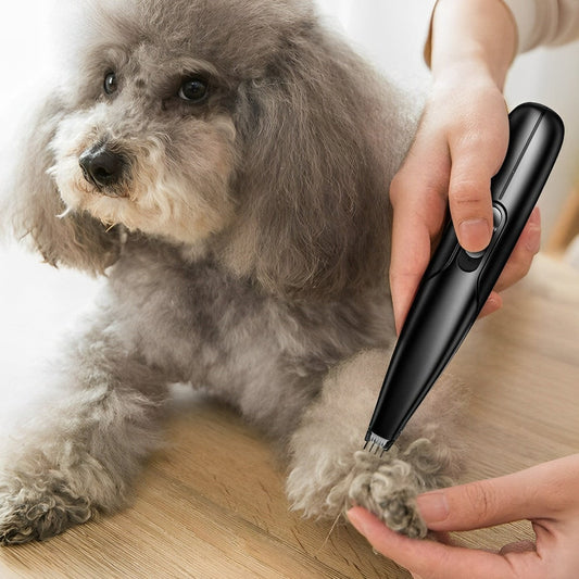 Pet Electric Hair Trimmer | Ultra-Low Noise, Cordless & Rechargeable for Stress-Free Grooming Sessions