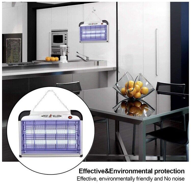 Moth Killer Lamp | 30W UV Light, Safe & Effective for Indoor Use Against Moths, Mosquitoes & Flying Insects