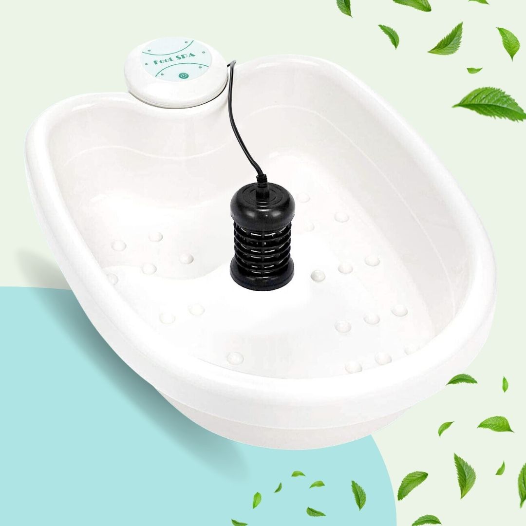 Daily Wellness Ionic Foot Bath - Detoxification Foot Spa for Health & Relaxation