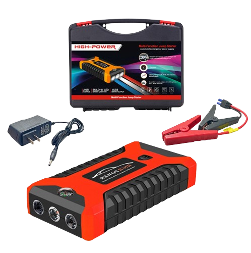 99800mAh Portable Car Jump Starter | Waterproof, Fast Charging & Ideal for 12V Vehicles and Outdoor Use