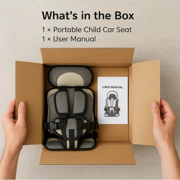 Toddler Child Car Booster Seat High Back Booster Seat Portable Booster Seat for Kids