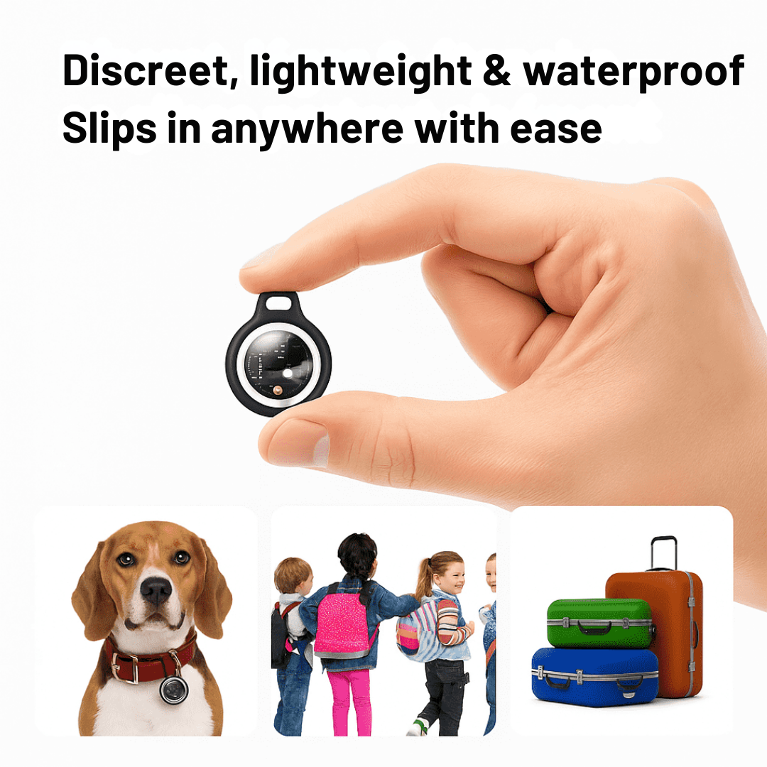 GPS Tracker for Seniors | Real-Time Tracking, Waterproof & No Subscription Fees for Peace of Mind