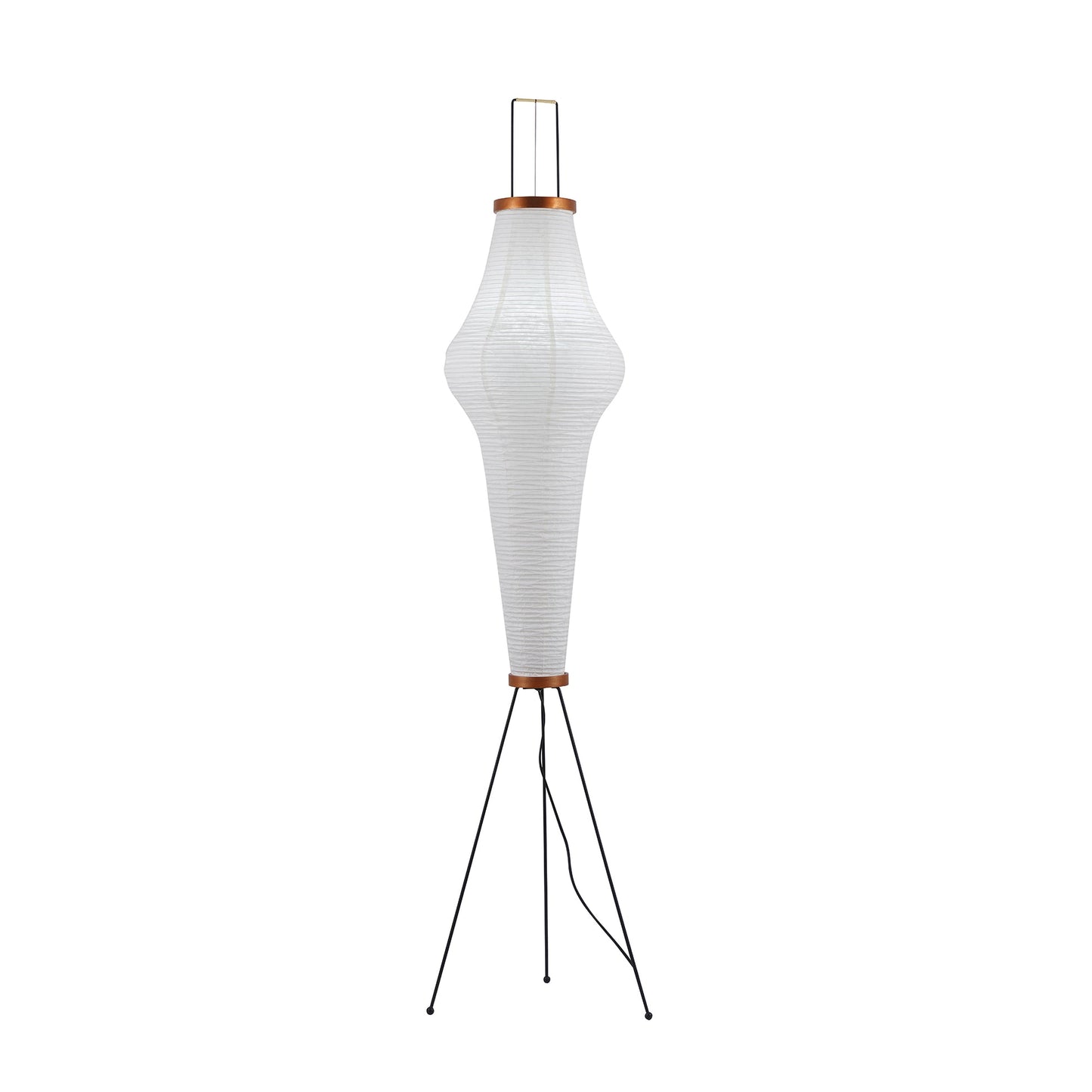 LED Rice Paper Floor Lamp - Adjustable Height, Soft Ambient Light for Living Room & Bedroom Decor