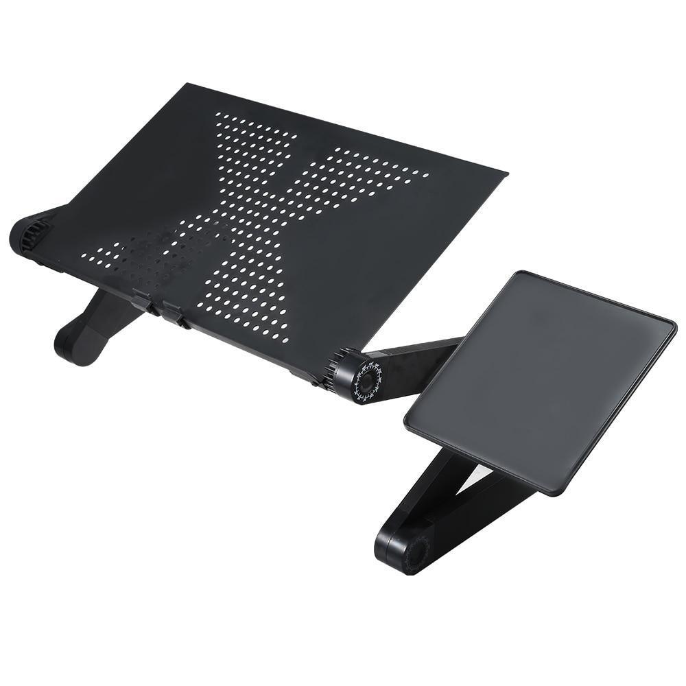 Ergonomic Adjustable Laptop Stand - Folding Bed Desk Table for Comfort and Productivity