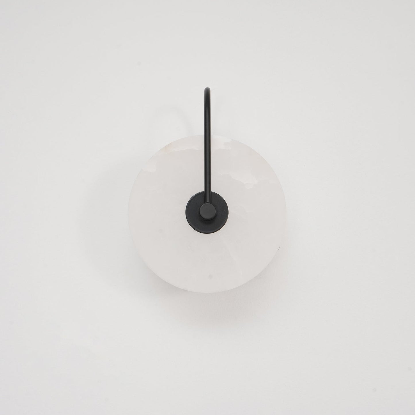 LED Wall Lamp with Alabaster Shade for Modern Home Lighting & Accent Decor