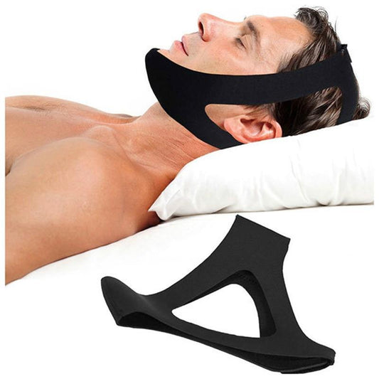 Anti-Snore Chin Strap – Comfortable Sleep Aid for Better Airflow & Reduced Snoring