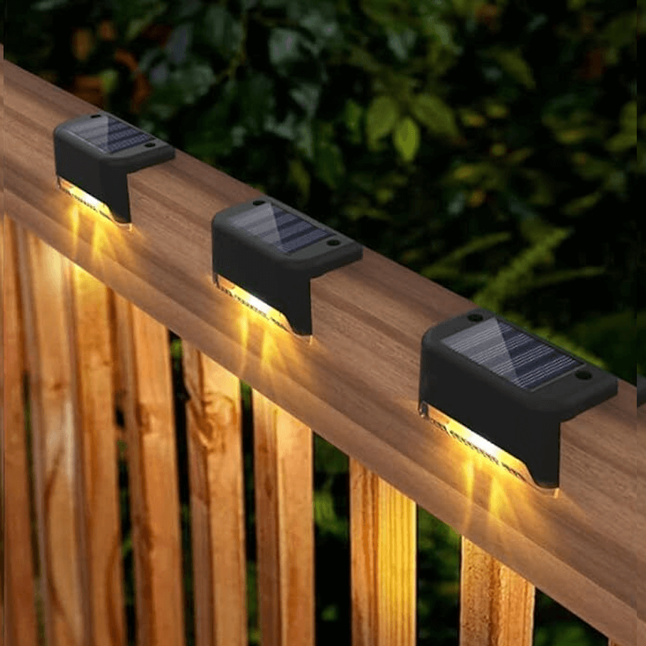 LED Solar Path Lights – Waterproof Outdoor Decor for Stairs, Patio & Fence