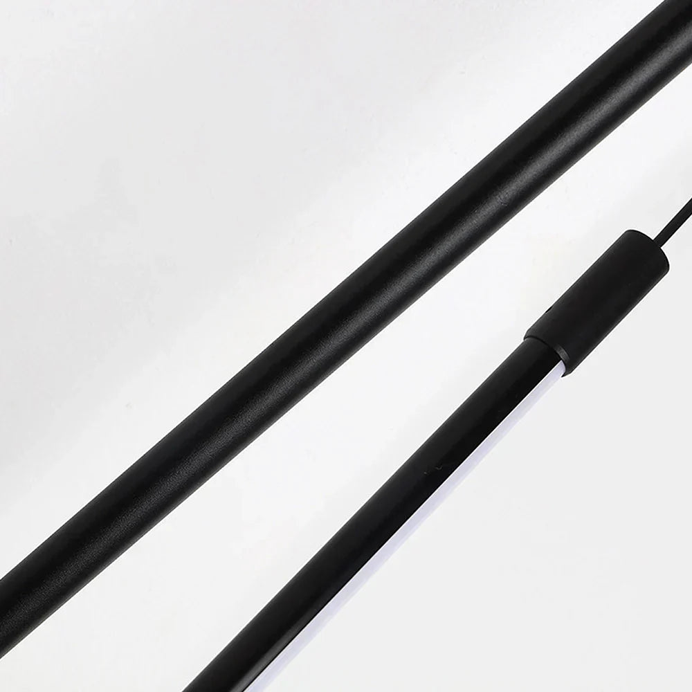 LED Pendant Light Fixture - Minimalist Aluminum Design for Modern Kitchens & Dining Areas