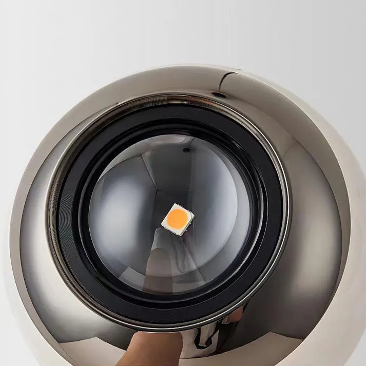 Nordic Alabaster Globe Pendant Light Fixture - Marble Finish for Living Room & Dining Room Lighting