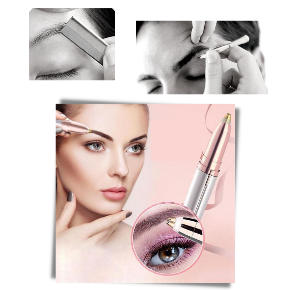 Electric Precision Eyebrow Trimmer – Professional Eyebrow Shaver & Epilator for Perfect Grooming